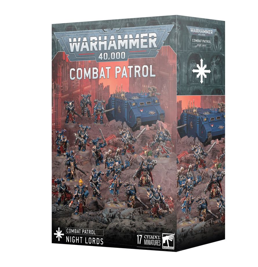 Warhammer 40,000 - Chaos Space Marines Combat Patrol: Night Lords