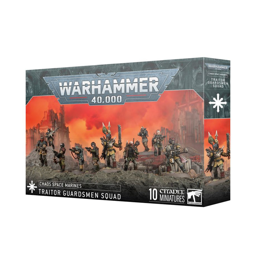 Warhammer 40,000 - Chaos Space Marines Traitor Guardsmen Squad