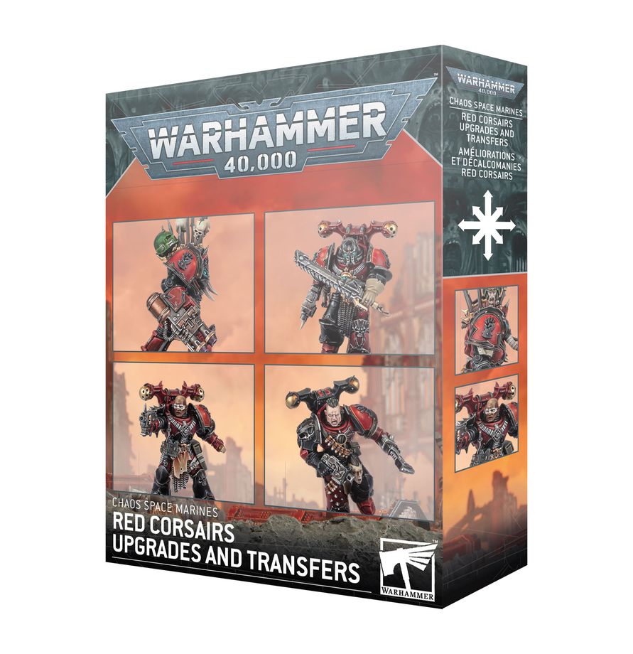Warhammer 40.000 - Chaos Space Marines Red Corsairs Upgrades and Transfers