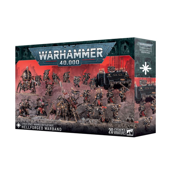 Warhammer 40,000 - Chaos Space Marines Battleforce: Hellforged Warband
