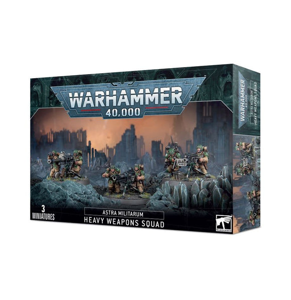 Warhammer 40,000 - Astra Militarum Heavy Weapons Squad