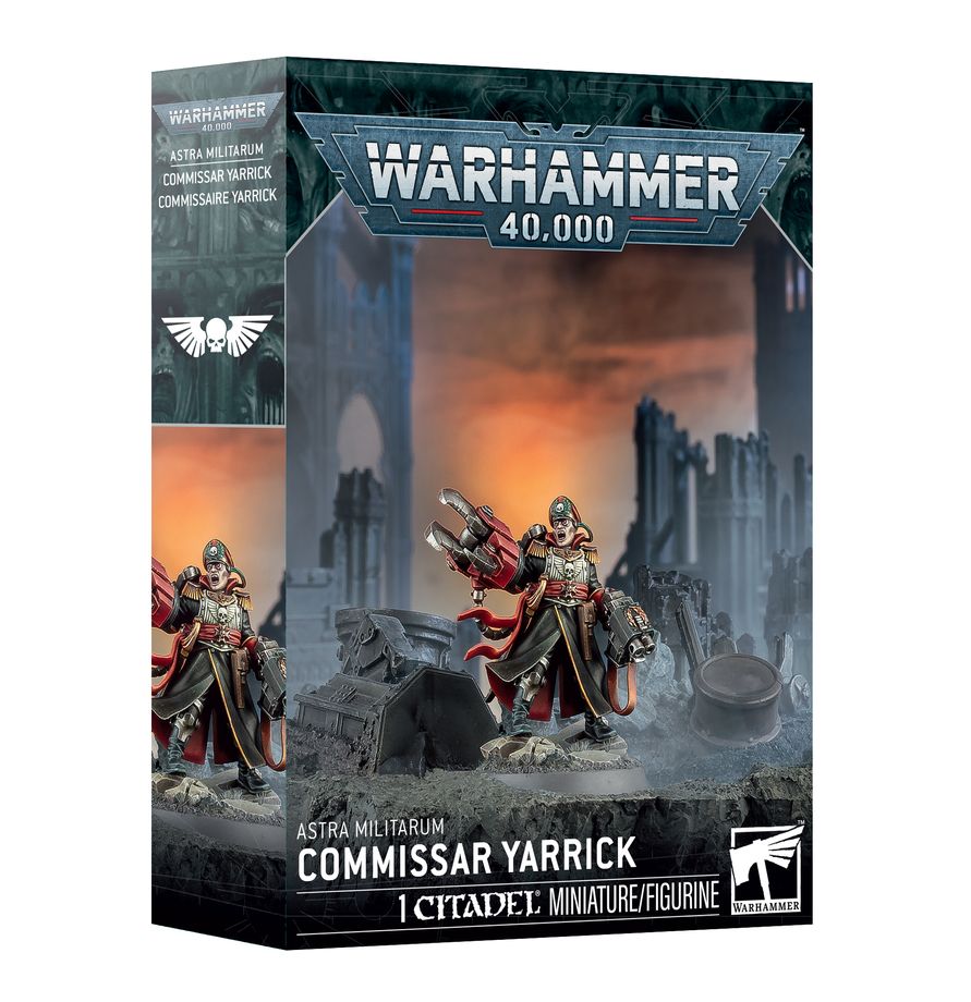 Warhammer 40,000 - Astra Militarum Commissar Yarrick