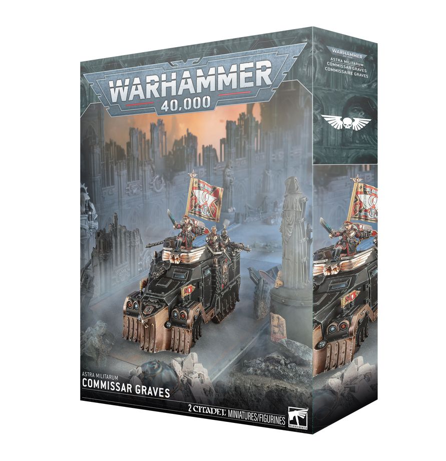 Warhammer 40,000 - Astra Militarum Commissar Graves