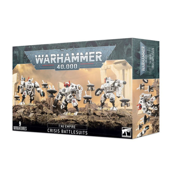 Warhammer 40,000 - T'au Empire XV8 Crisis Battlesuit Team
