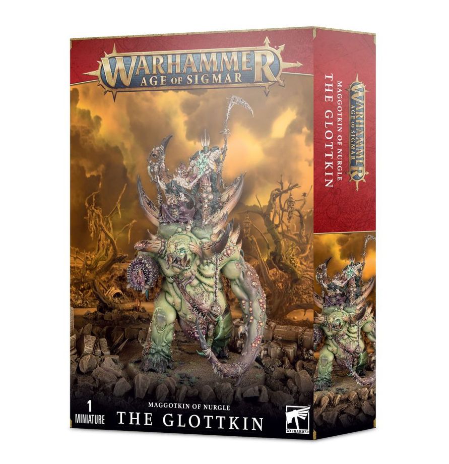 Warhammer Age of Sigmar - Maggotkin of Nurgle The Glottkin