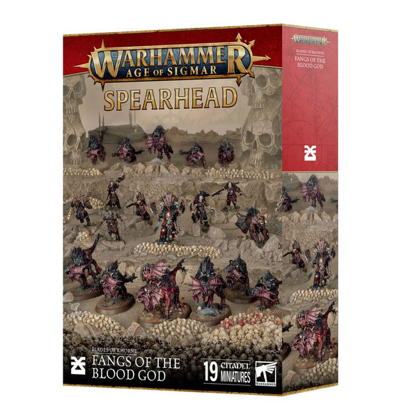 Warhammer Age of Sigmar - Spearhead: Blades of Khorne – Fangs of the Blood God