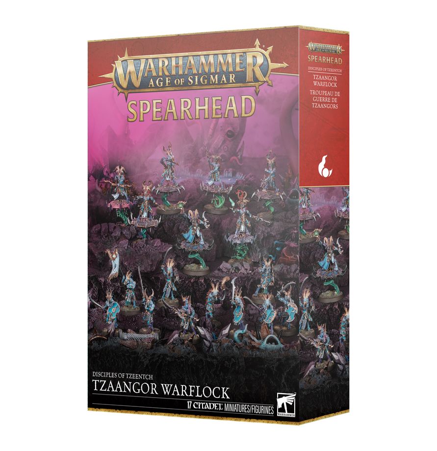 Warhammer Age of Sigmar - Spearhead: Disciples of Tzeentch – Tzaangor Warflock