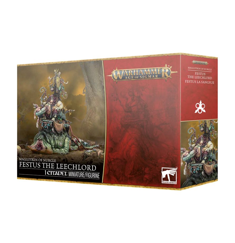Warhammer Age of Sigmar - Maggotkin of Nurgle Festus the Leechlord