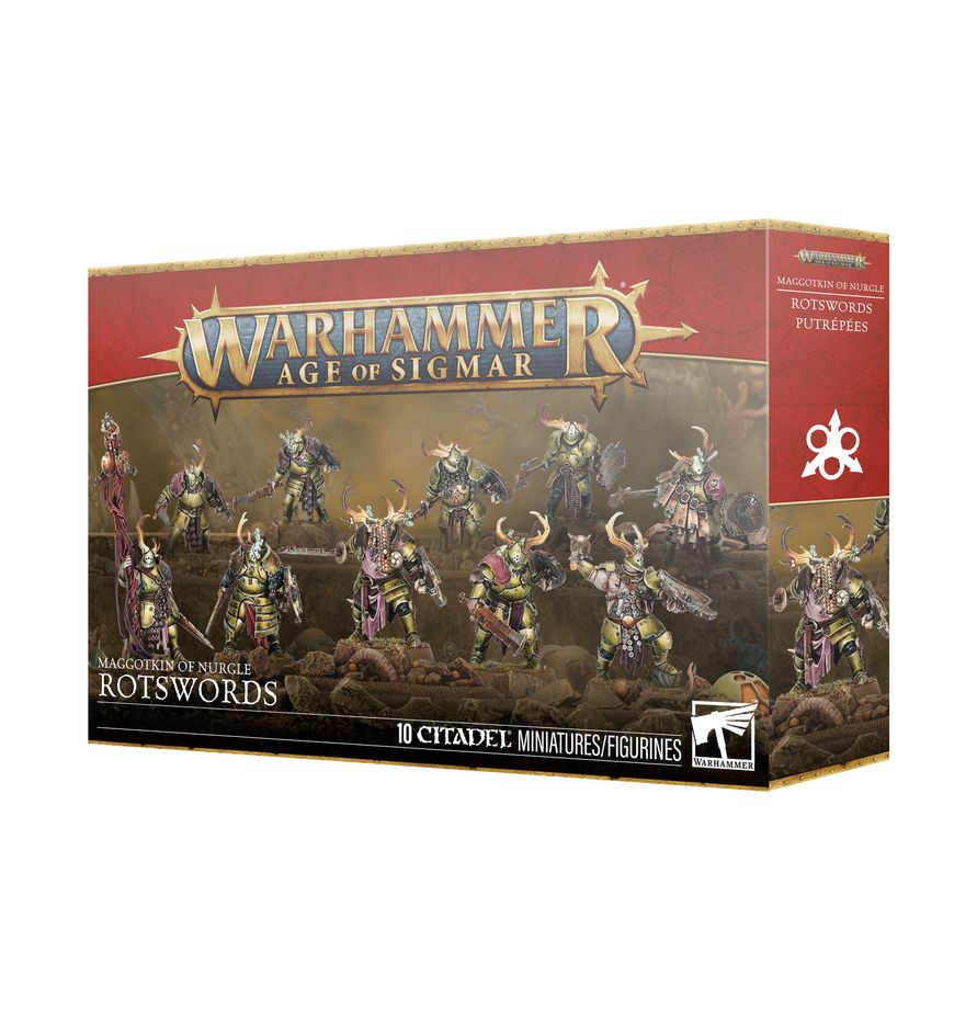 Warhammer Age of Sigmar - Maggotkin of Nurgle Rotswords