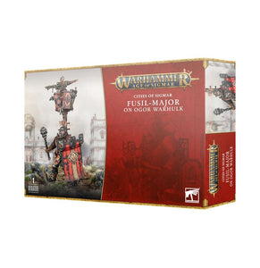 Warhammer Age of Sigmar - Cities of Sigmar: Fusil-Majors on Ogor Warhulks
