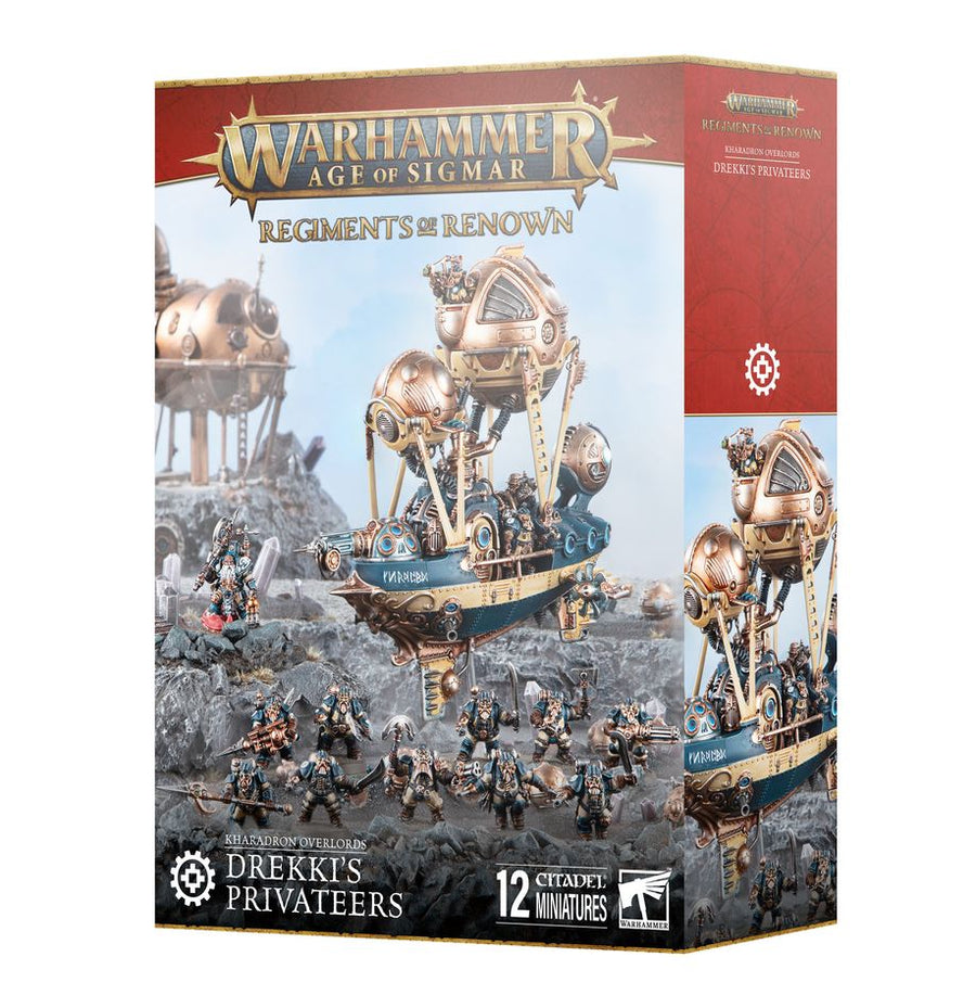 Warhammer Age of Sigmar - Regiment of Renown: Kharadron Overlords Drekki's Privateers