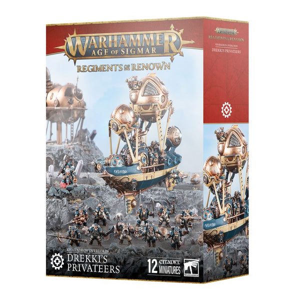 Warhammer Age of Sigmar - Regiment of Renown: Kharadron Overlords Drekki's Privateers