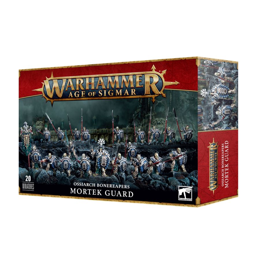 Warhammer Age of Sigmar - Ossiarch Bonereapers Mortek Guard