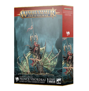 Warhammer Age of Sigmar - Soulblight Gravelords Prince Vhordrai, Lord of the Crimson Keep