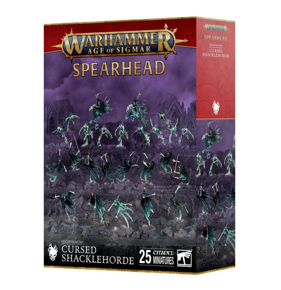 Warhammer Age of Sigmar - Spearhead: Nighthaunt – Cursed Shacklehorde