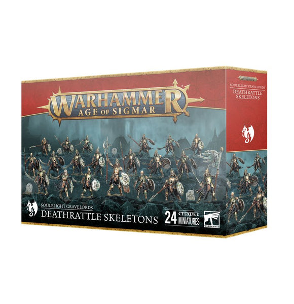 Warhammer Age of Sigmar - Soulblight Gravelords Deathrattle Skeletons