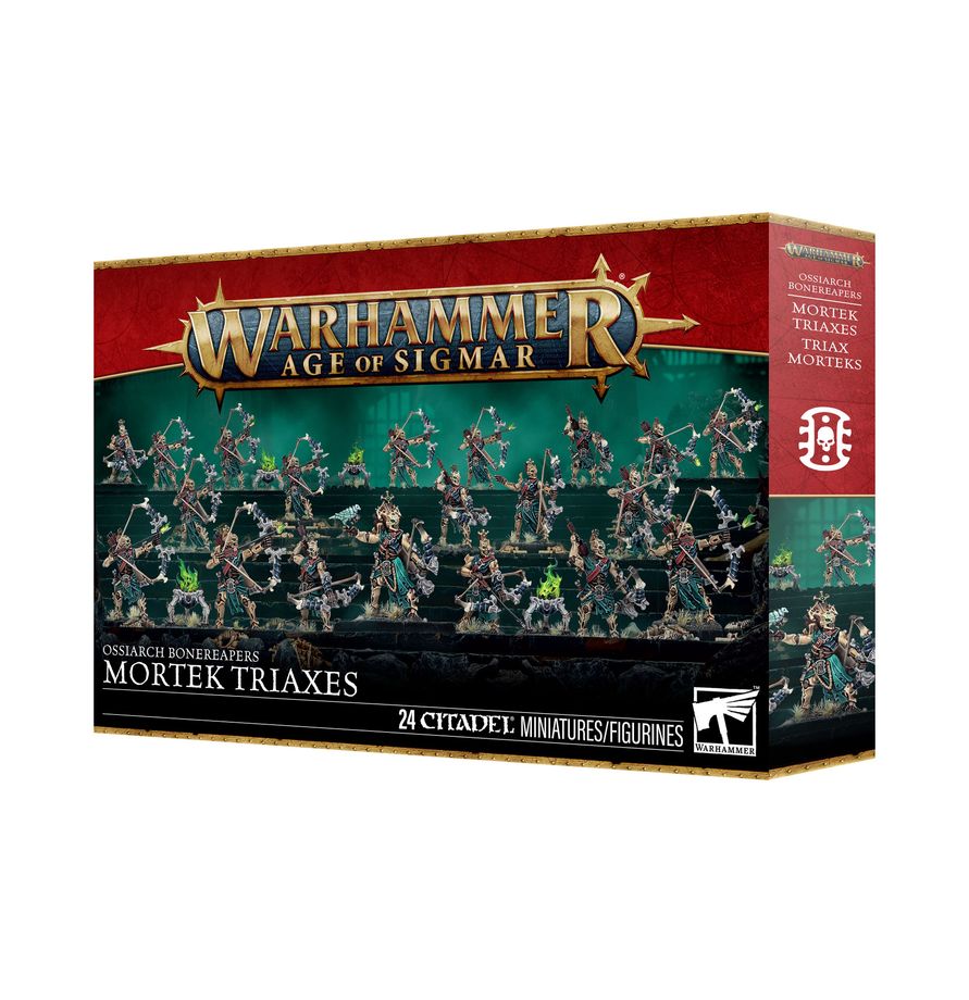 Warhammer Age of Sigmar - Ossiarch Bonereapers Mortek Triaxes