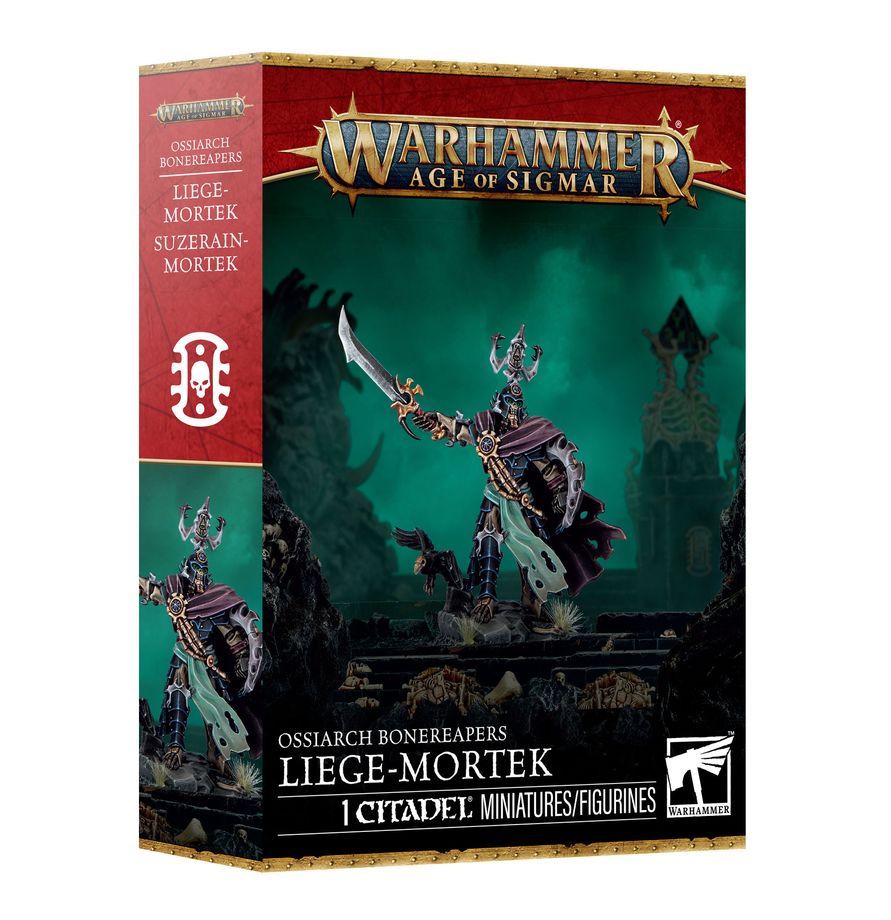 Warhammer Age of Sigmar - Ossiarch Bonereapers Liege-Mortek