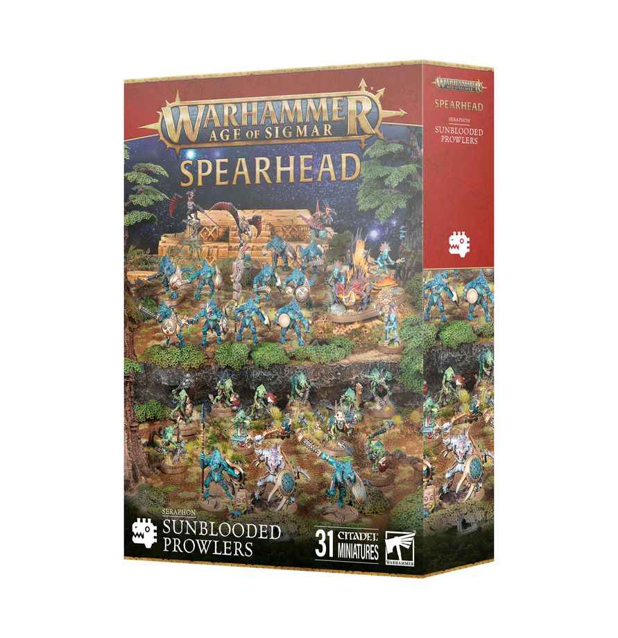 Warhammer Age of Sigmar - Spearhead: Seraphon – Sunblooded Prowlers
