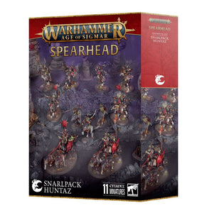 Warhammer Age of Sigmar - Spearhead: Spearhead: Gloomspite Gitz – Snarlpack Huntaz