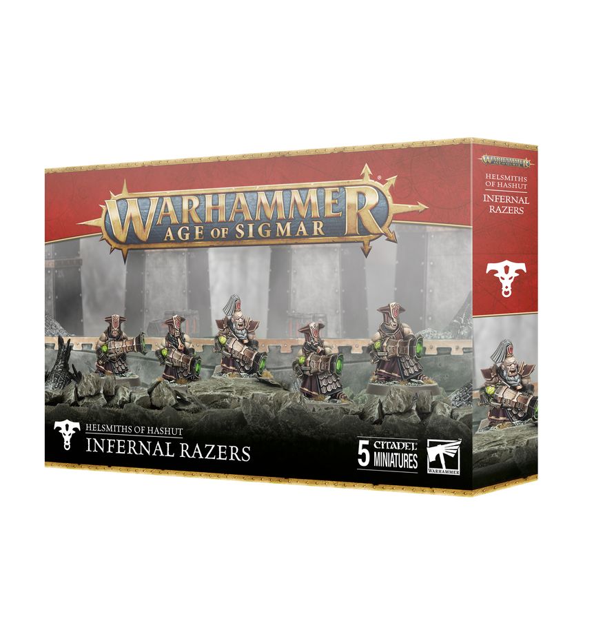 Warhammer Age of Sigmar - Helsmiths of Hashut Infernal Razers