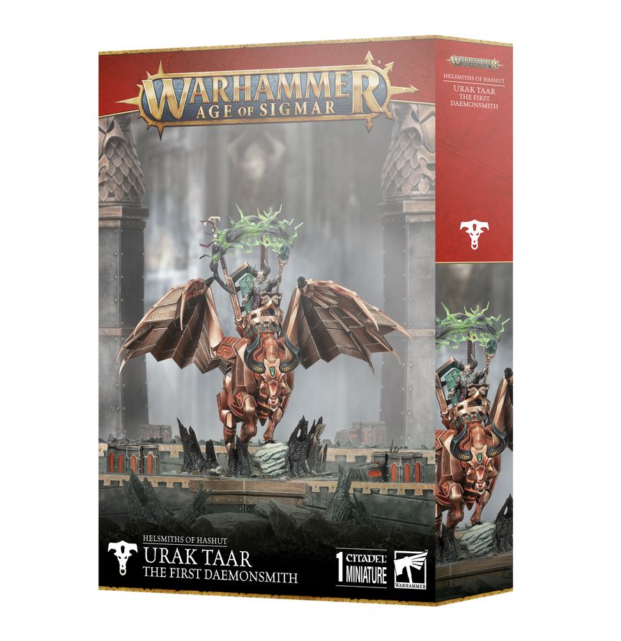 Warhammer Age of Sigmar - Helsmiths of Hashut Urak Taar the First Daemonsmith