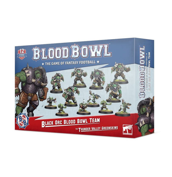 Warhammer Blood Bowl - Black Orc Blood Bowl Team: The Thunder Valley Greenskins