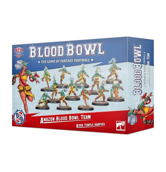 Warhammer Blood Bowl - Amazon Blood Bowl Team: Kara Temple Harpies