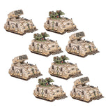 Warhammer: The Horus Heresy - Legions Imperialis: Whirlwind and Scorpius Missile Tank Squadrons