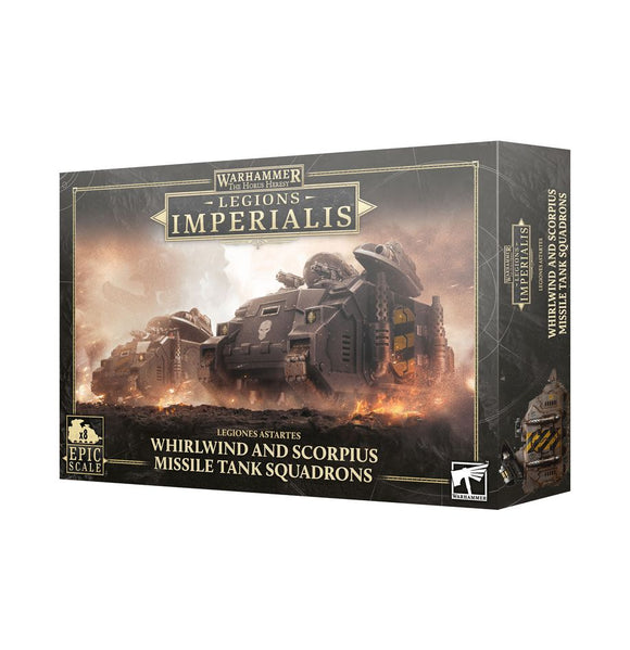 Warhammer: The Horus Heresy - Legions Imperialis: Whirlwind and Scorpius Missile Tank Squadrons