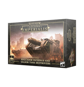 Warhammer: The Horus Heresy – Legions Imperialis: Malcador Infernus and Valdor Tank Destroyers