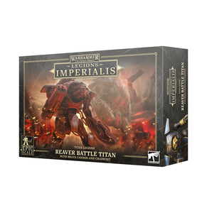 Warhammer Horus Heresy - Legions Imperialis: Reaver Battle Titan with Melta Cannon and Chainfist