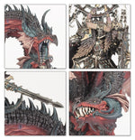 The Old World - Warriors of Chaos Lord/Sorcerer on Chaos Dragon