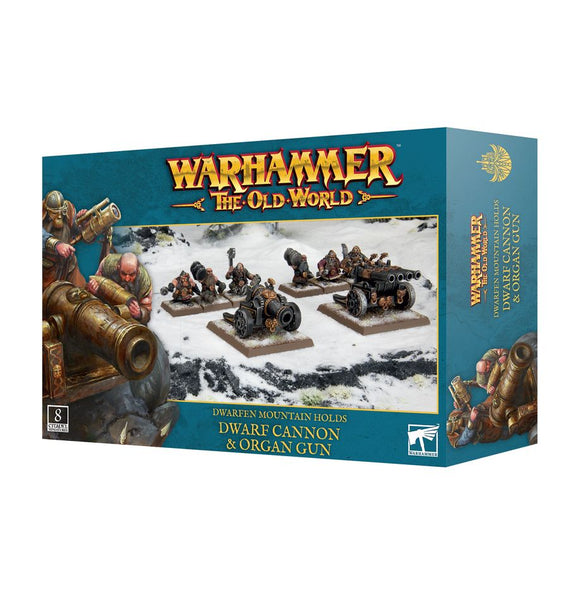The Old World - Dwarfen Mountain Holds Dwarf Cannon & Organ Gun