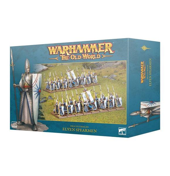 The Old World -  High Elf Realms Elven Spearmen