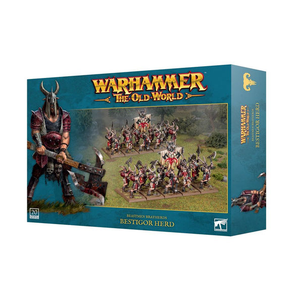 The Old World -  Beastmen Brayherds Bestigor Herd