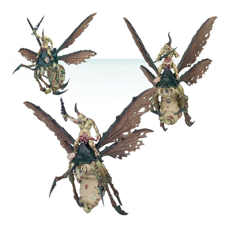 Warhammer Age of Sigmar - Maggotkin of Nurgle Plague Drones