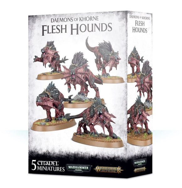 Warhammer 40.000 / Age of Sigmar - Daemons of Khorne Flesh Hounds