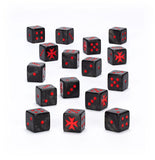 Warhammer 40,000 - Black Templars Dice