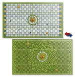 Warhammer Blood Bowl - High Elf Pitch: Double-sided Pitch and Dugouts