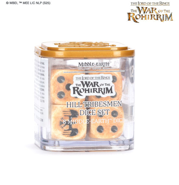Middle-earth Strategy Battle Game - The Lord of The Rings The War of the Rohirrim™ – Hill Tribesmen Dice Set