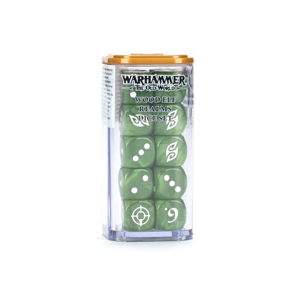 Warhammer The Old World - Wood Elf Realms Dice Set