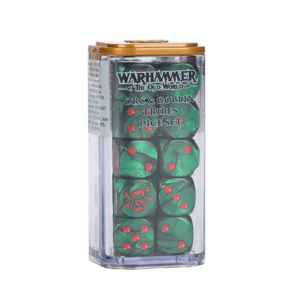 Warhammer The Old World - Orc & Goblin Tribes Dice Set