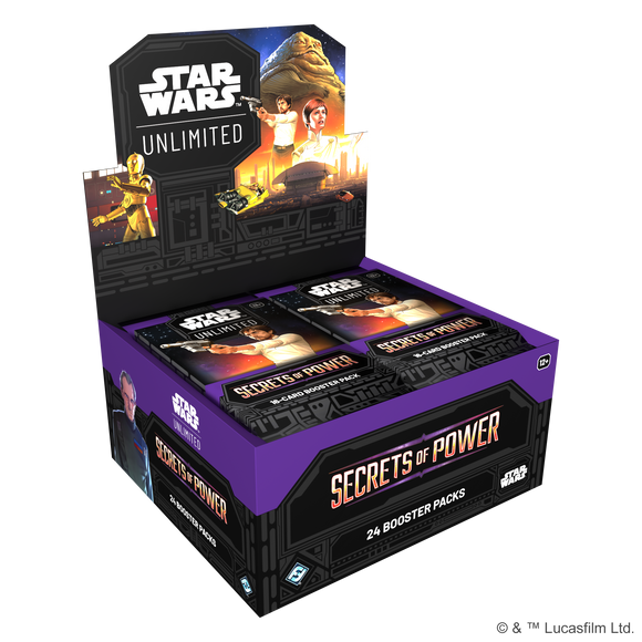 Star Wars™: Unlimited - Secrets of Power Booster Display