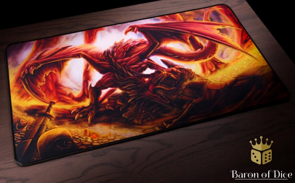 Baron of Dice – Premium Oversized Playmat: Dragon Lair
