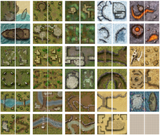 Big Book of Battle Mats Wrecks & Ruins (8"x12")