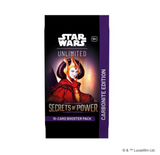 Star Wars™: Unlimited - Secrets of Power Carbonite Booster Display