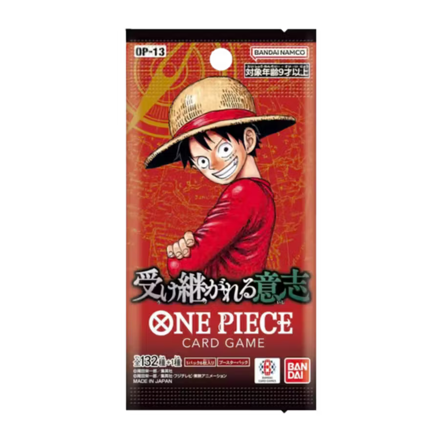 One Piece Card Game - Carrying on His Will [OP-13] Booster Pack (Japansk)