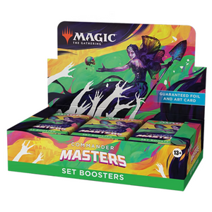 Commander Masters Set Booster Display