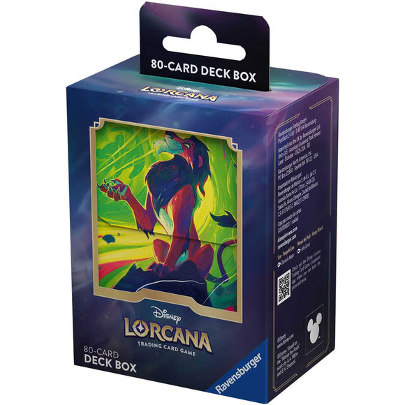 Disney Lorcana: Azurite Sea Deck Box Scar